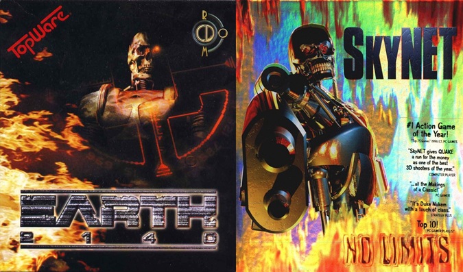 Earth 2140 vs SkyNET